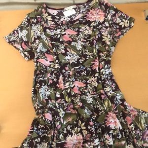 Blush Garden Bow-Back Mini Dress